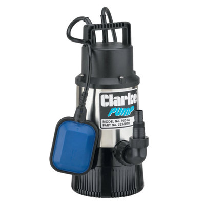 CLARKE WATER PUMP STAINLESS STEEL CLEAN WATER SUBMERSIBLE FLOAT SWITCH PSD1A - Image 3