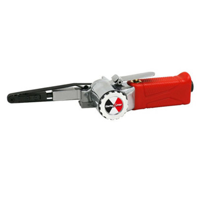 B&Q - Clarke Air Belt Sander Belt File 330mm X 10mm Finger File & 3 Belts Cat165
