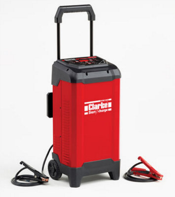 Clarke Battery Charger Jump Starter 200A Battery Starter 450Ah 12V 24V Wibc200 from B&Q