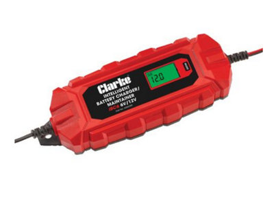 Clarke Battery Charger Intelligent 6A Smart Trickle Charger 6V 12V Ibc6 from B&Q