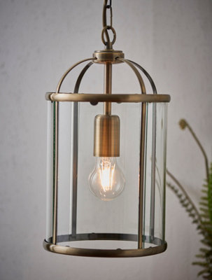 Anson Lighting Light Anson Ing Powell Antique Brass Ceiling Pendant Size 1