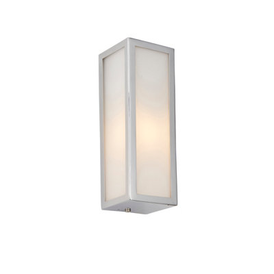 Anson Lighting Cranbrook Bathroom Wall Light Finished In Chrome Plate from B&Q