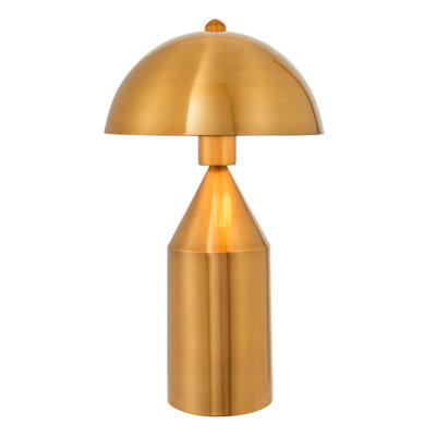 Anson Lighting Jamison Antique Brass Table Light from B&Q