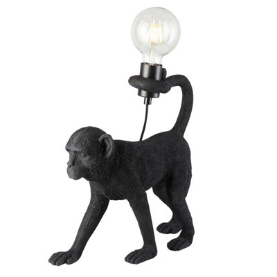 Luminosa Lighting Luminosa Capuchin Table Lamp Matt Black from B&Q