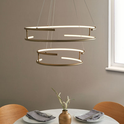 Pagazzi Lighting Light Pagazzi Ing Pagazzi Mabel Antique Brass Led Pendant Ceiling