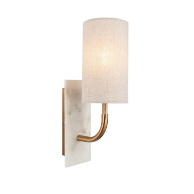 Pagazzi Light Castello Tall Curved Antique Brass Wall - Image 3