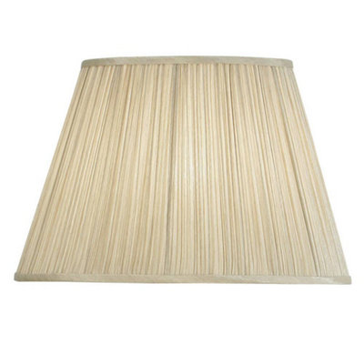 Luminosa Lighting Luminosa Kemp Sixteen Point Five Inch Beige Organza American Shade from B&Q