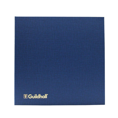 Grand Hall ExacomptaRef 51/10ZGuildhallAccount Book298 X 305mm10 Cash Column80 Pages Of 95Gsm Ledger Quality PaperHardback from B&Q