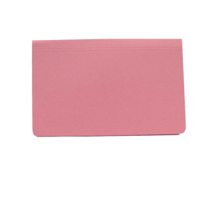 ExacomptaRef Pw2-PnkzGuildhallFull Flap Pocket Wallet35X 24.2CmHolds A4 & Foolscap Documents315Gsm Quality from B&Q