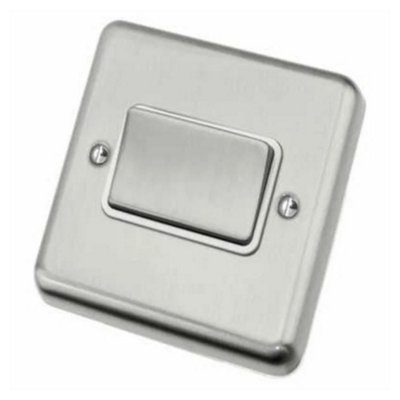 Deta 2949Scw Fan Isolator Switch10 Amp (Satin Chrome)