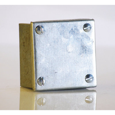 Deta Adaptable Galvanised Box 75mm X 75mm X 50mm Dt501332G from B&Q