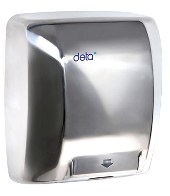 High-Efficiency 1.8kW Automatic Hand Dryer - Chrome - Image 3
