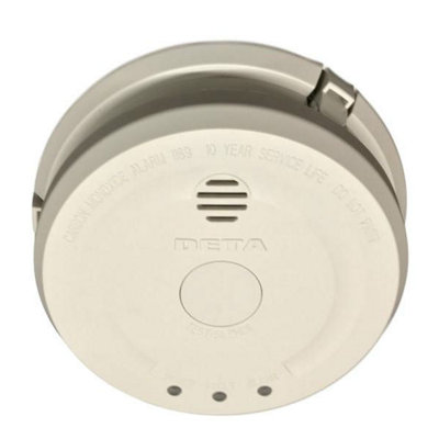 Deta 1169 Carbon Monoxide Alarm Mains With 9V Battery Backup from B&Q