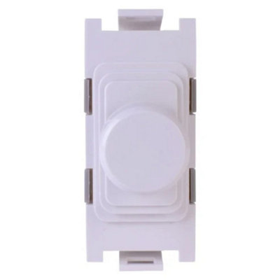 2 x Deta G3526 LED Grid Dimmer Switch Modules 2 Way 250 Watt - White - Image 7