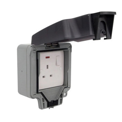 Timeguard Tw1207Dpn Weathersafe Extreme Single Gang 13A Switched Socket Ip66 from B&Q