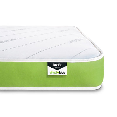 Jay-Be Simply Kids Foam Free Open Coil European Single Anti-Allergy Mattress from B&Q