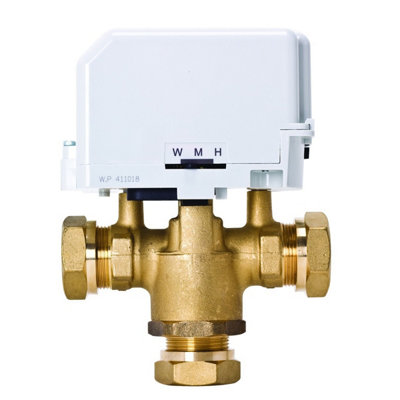 Drayton Ma1/779-3 3-Port Motorised Mid Position Valve 28mm 27206 from B&Q