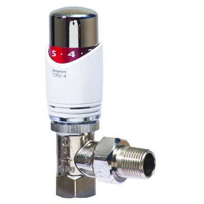 Drayton Eberle ½ Angled Radiator Valve 0715214 - Image 3
