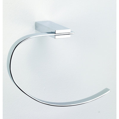 Iflo Marlow Bathroom Towel Ring Concealed Wall Mount from B&Q