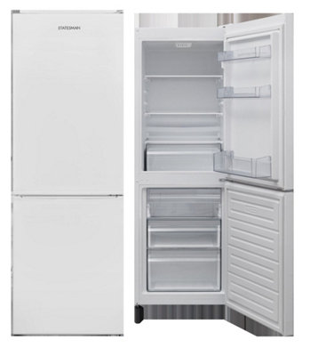 Statesman F01554Ffw 152Cm Frost Free White Freestanding Fridge Freezer 54CmE Energy from B&Q