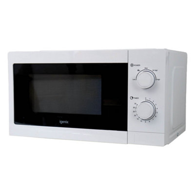 Igenix 20L 700W Manual Microwave White