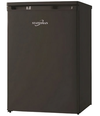 Statesman U355BBlack Undercounter Manual Defrost FreezerE Energy from B&Q