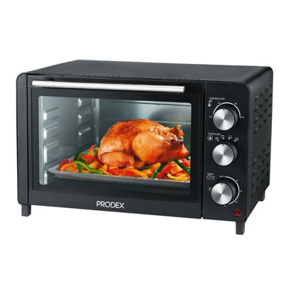 Prodex Px7023B Tabletop Mini Oven23 Litre 1500 WBlack from B&Q