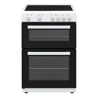 Statesman Edc60W2White 4 Zone Electric CookerA Energy from B&Q
