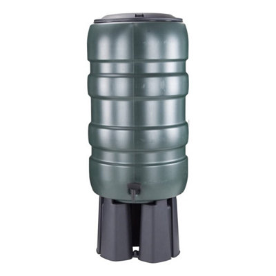 Whitefurze Water Butt 150 Litres  Green from B&Q