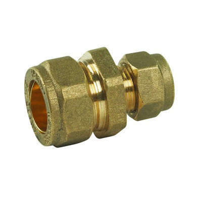 Plumbright Compression Coupler 28mm X 22mm P901.22 from B&Q