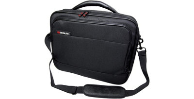 Monolith New Nylon Computer Case With Organiser And Document Pocket Pu Trim For 15.4 Inch Black Ref 2341 from B&Q