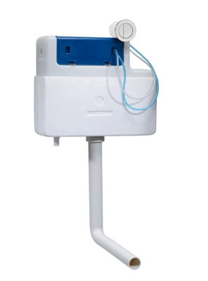 Roper Rhodes Torrent Concealed Dual Flush Wc Toilet Cistern Back To Wall+ Button from B&Q