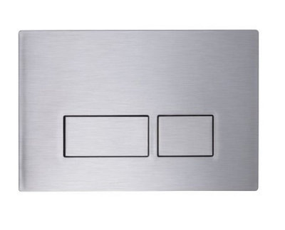 Roper Rhodes Plaza Dual Flush Plate Button Stainless Steel For Tr9001 Tr9002 from B&Q