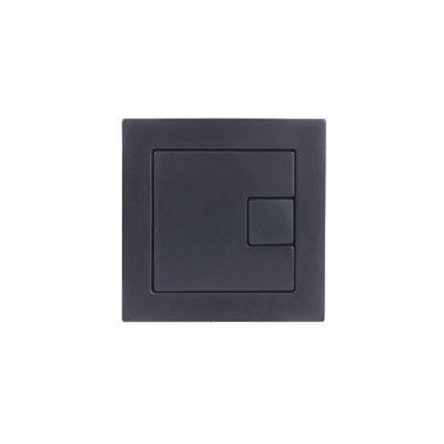 Roper Rhodes Tr9028 Black Square Dual Flush Plate ButtonTr9001 Tr9002 Tr9009 from B&Q