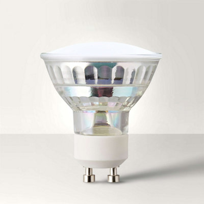 Valuelights Gu10 Pack Of 12 3W Spotlight Cool White Led Bulbs from B&Q