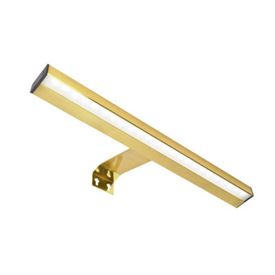 Valuelights Ryle Easy Fit Touch Dimmer Rechargeable Picture Wall LightGold from B&Q
