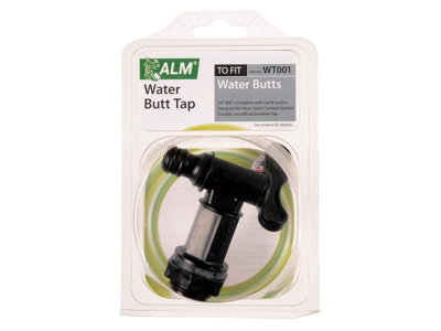 Alm Manufacturing Wt001 Water Butt Tap 3/4In Almwt001 from B&Q