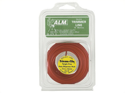 Alm Manufacturing Sl018 Sl018 Heavy-Duty Petrol Trimmer Line 3mm X 15M Almsl018 from B&Q