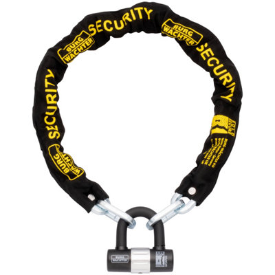 Burg-Wachter 1M Heavy Duty Chain And U-Lock from B&Q