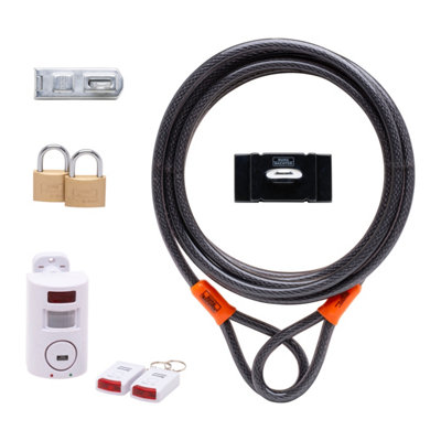 Burg-Wachter Shed Security Kit All In One from B&Q