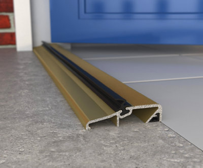 Exitex Slimline Threshold 914mmAluminium from B&Q