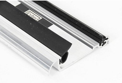 Exitex Macclex 15/2 Aluminium Door Threshold Draught Excluder Cill914mm (36") Silver from B&Q