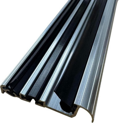 Exitex Macclex 15/2 Thermal Break Door Threshold Cill Draught ExcluderAluminium 914mm (36") Silver from B&Q