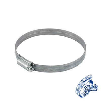 Timco Jubilee Clip Mild Steel 90-120mm from B&Q