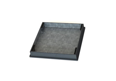 Clark Drain Cd791R 600mm X 600mm X 80mm Recessed Block Paving Manhole Cover (Overall Size Including Frame Is 695mm X 695mm X 96mm from B&Q