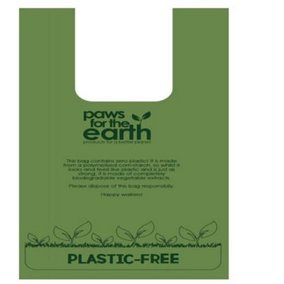 Ancol Paws For The Earth Plastic Free Poop Bags (8 X Refill Rolls) from B&Q