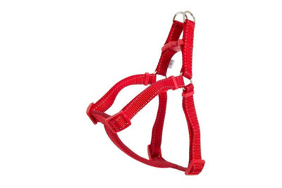 Ancol Padded Nylon Dog Harness Red M 54-67Cm from B&Q