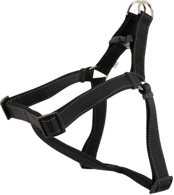 Ancol Padded Nylon Dog Harness Black L 67-87Cm from B&Q