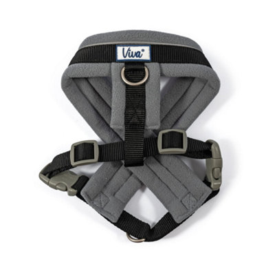 Ancol Viva Padded Harness Black M 41-53Cm from B&Q