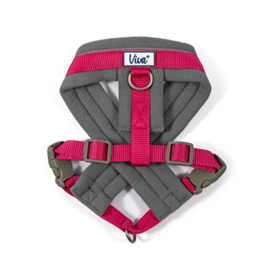 Ancol Viva Padded Harness Pink M 41-53Cm from B&Q